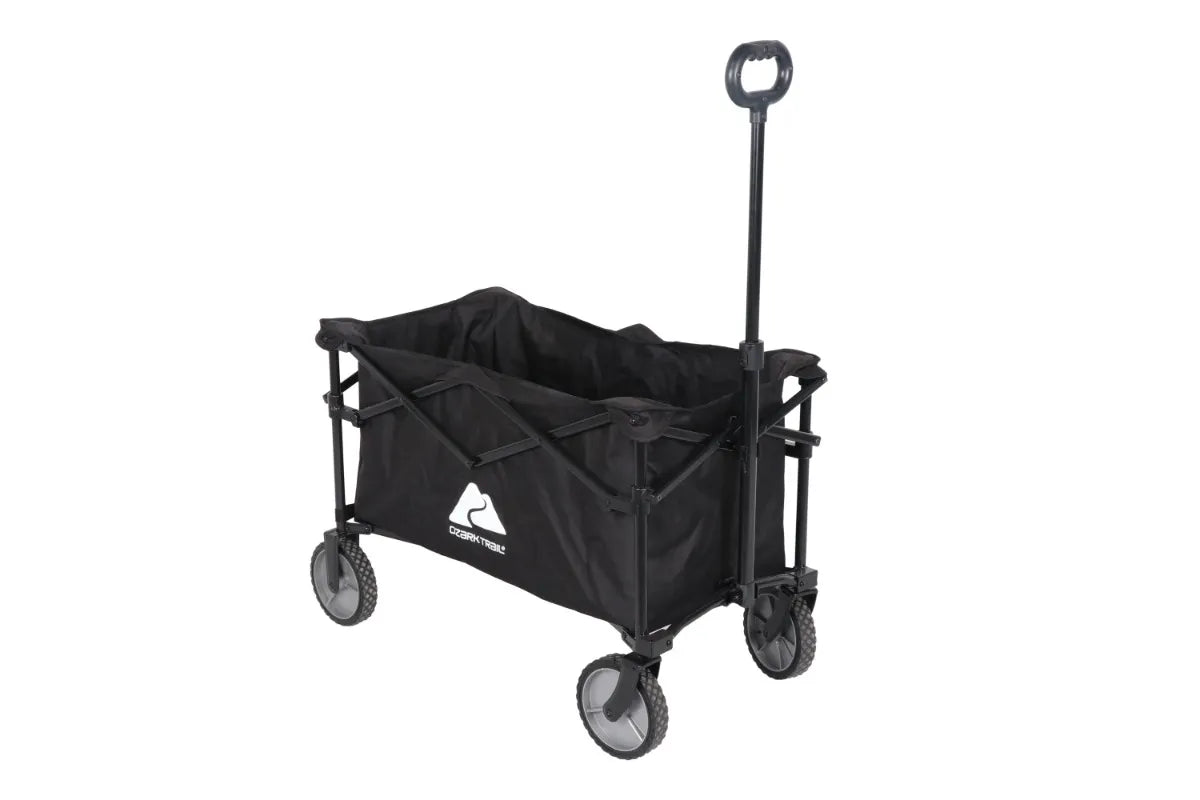 Ozark Trail Multi-Purpose Big Bucket Cart, Black Wagon