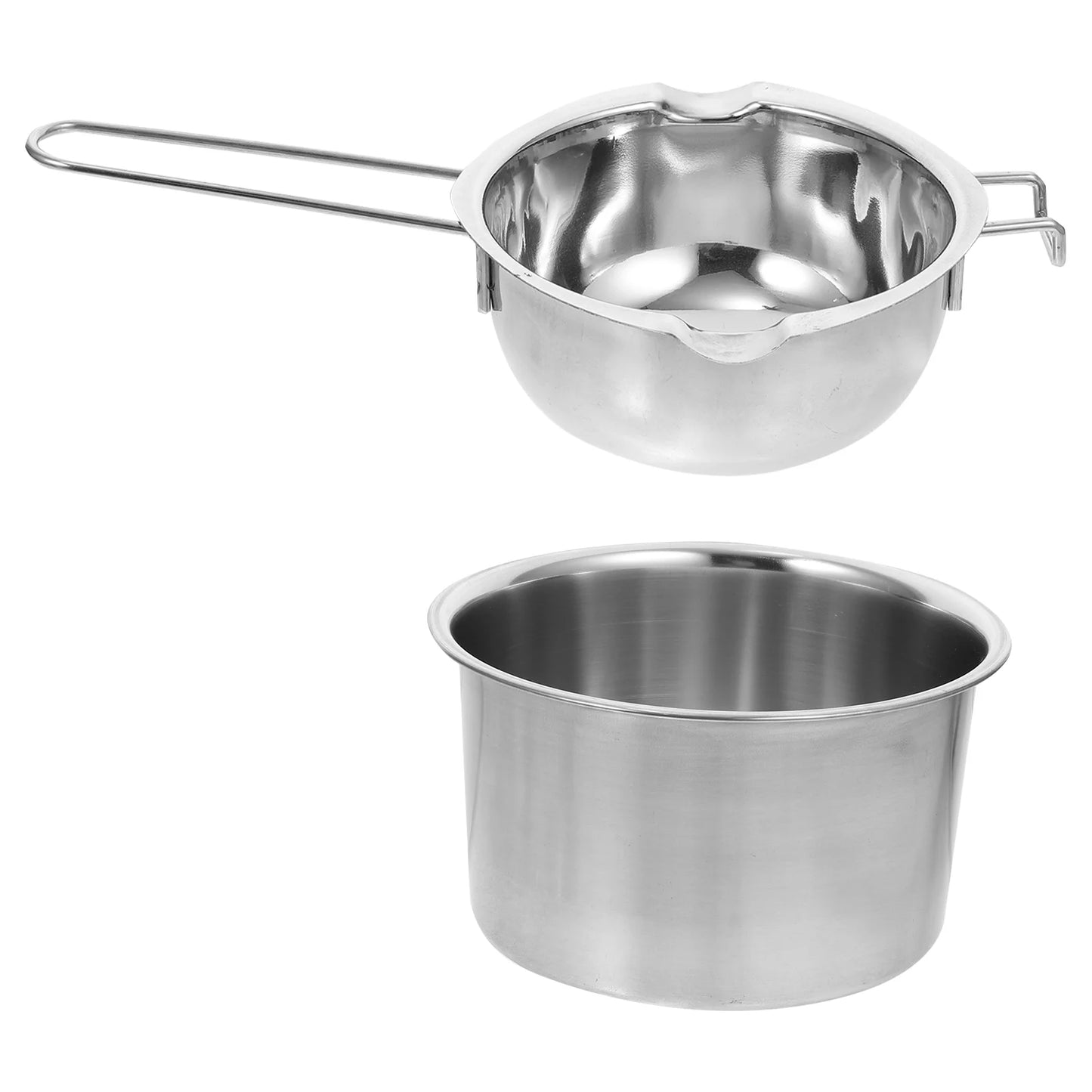1 Set Double Boiler Stainless Steel Chocolate/Fondue Pot