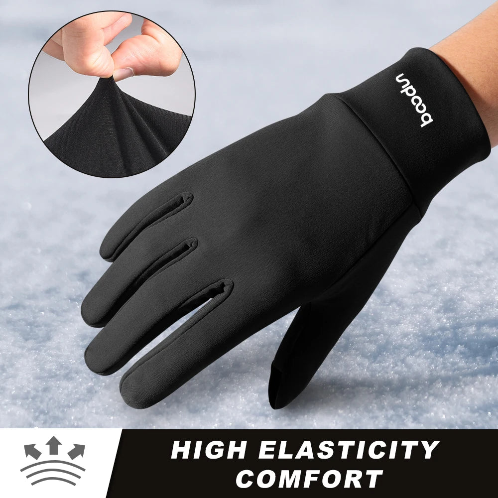 Winter Cycling Gloves Men Women Touch Screen