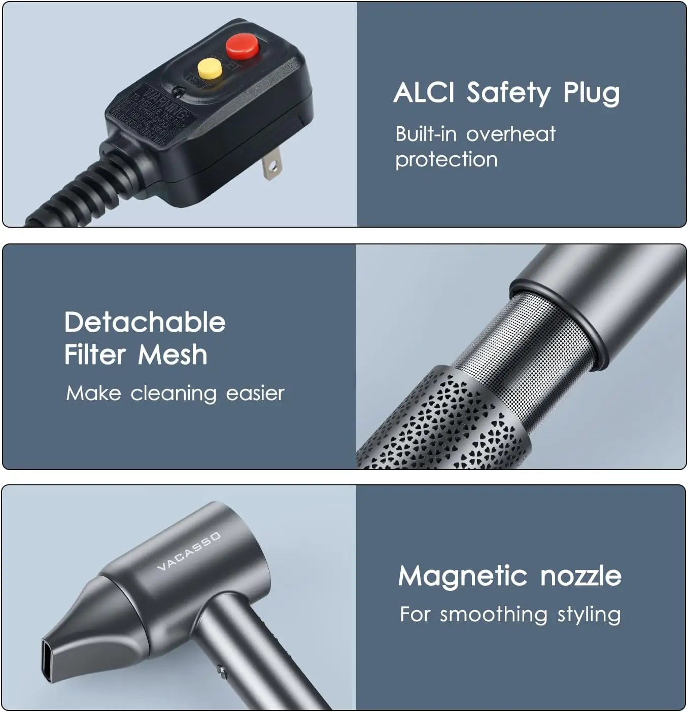 Ionic Hair Dryer with Hair Care Module, Professional