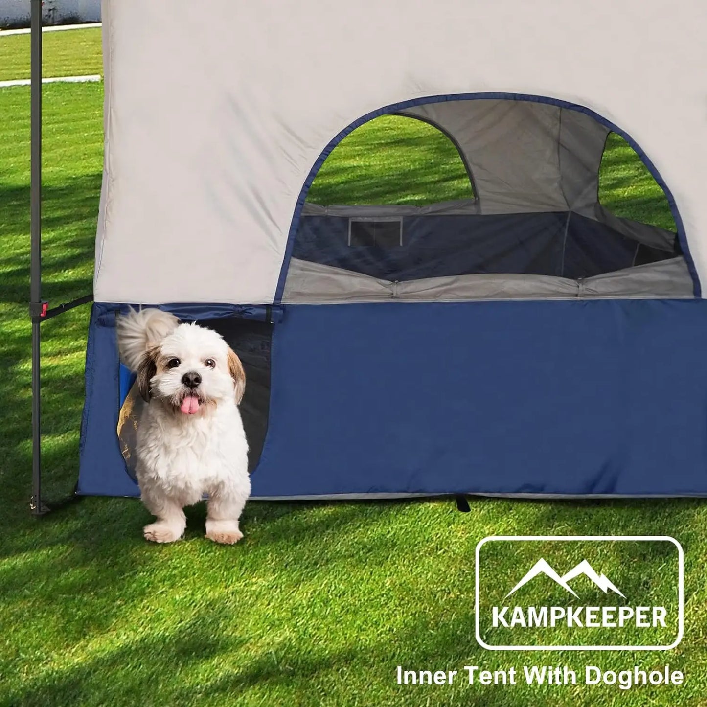 KAMPKEEPER Converts 10'x10' Straight Leg Canopy into Inner Up Tent
