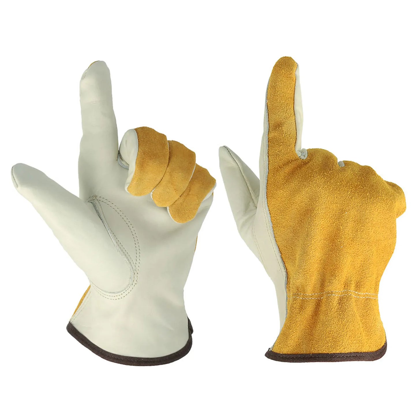 Gardening Gloves Stab-resistant Leather Work Gloves Waterproof