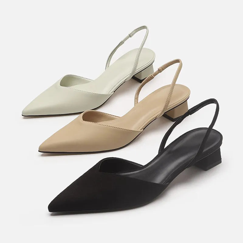 Summer Pointed Toe High Heeled Ladies Party Pumps