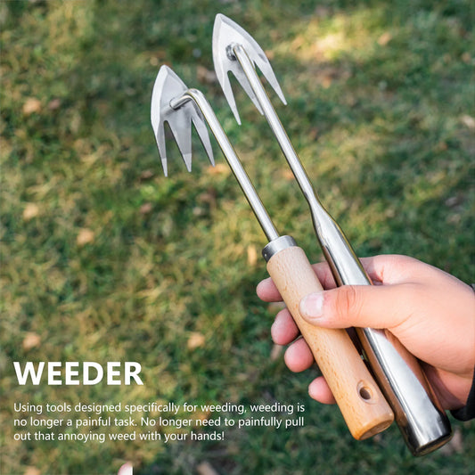 Weeding Hoe Rake Metal Tool Harrow Gardening