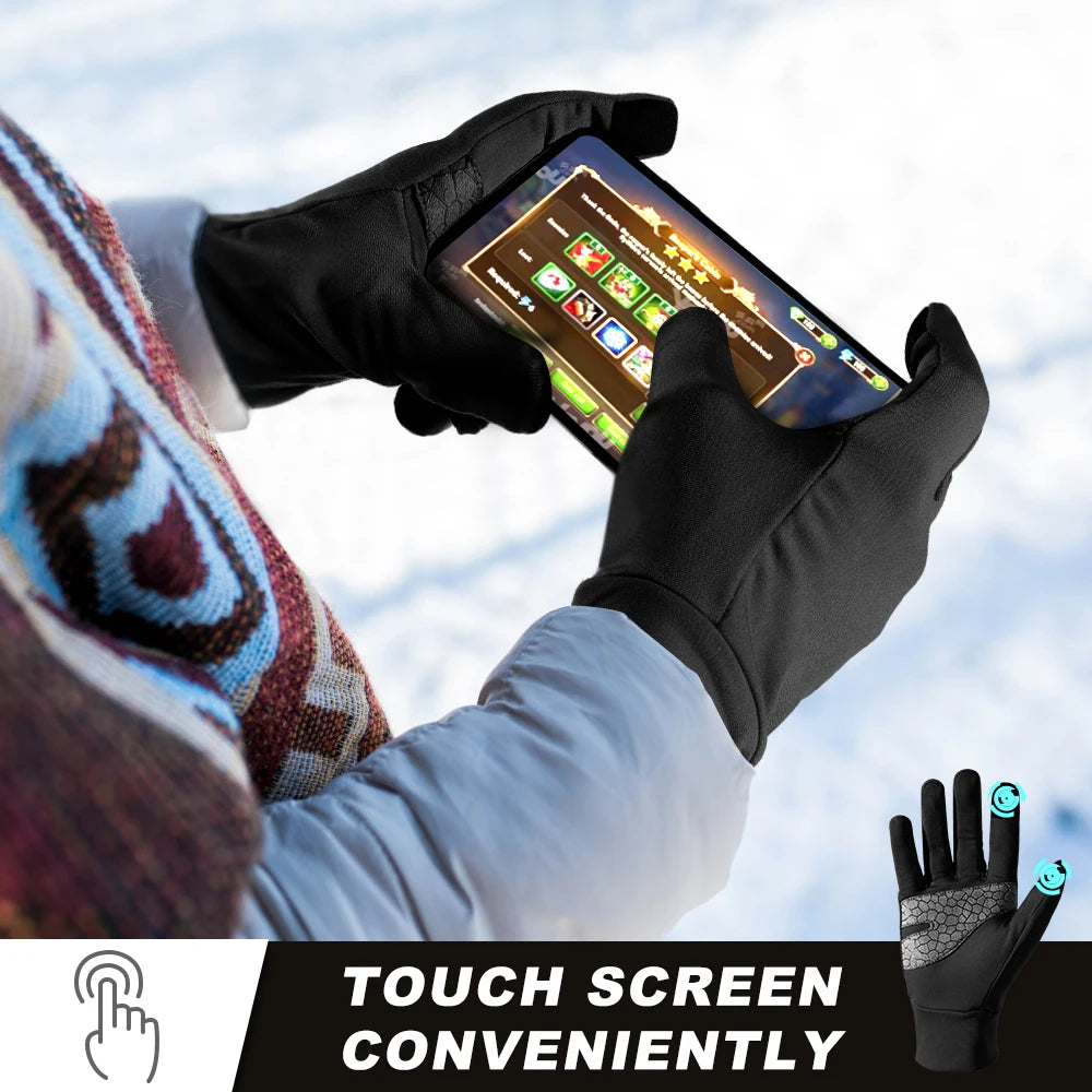 Winter Cycling Gloves Men Women Touch Screen