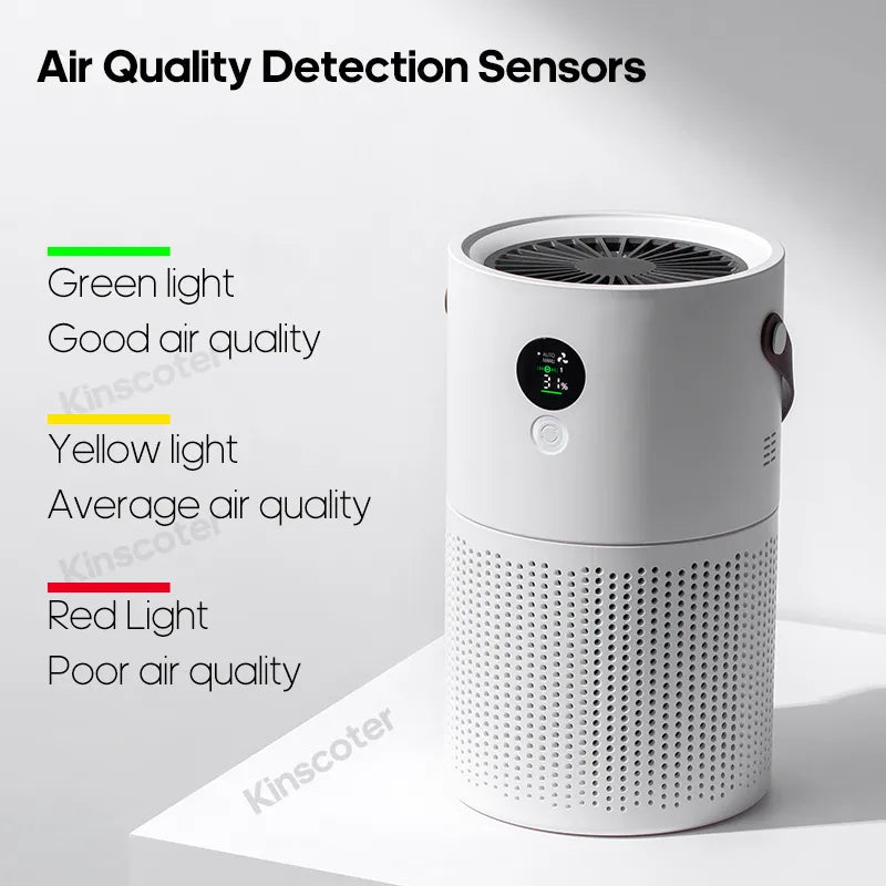 HEPA Air Purifier Wireless Portable Pm2.5 Dust Formaldehyde