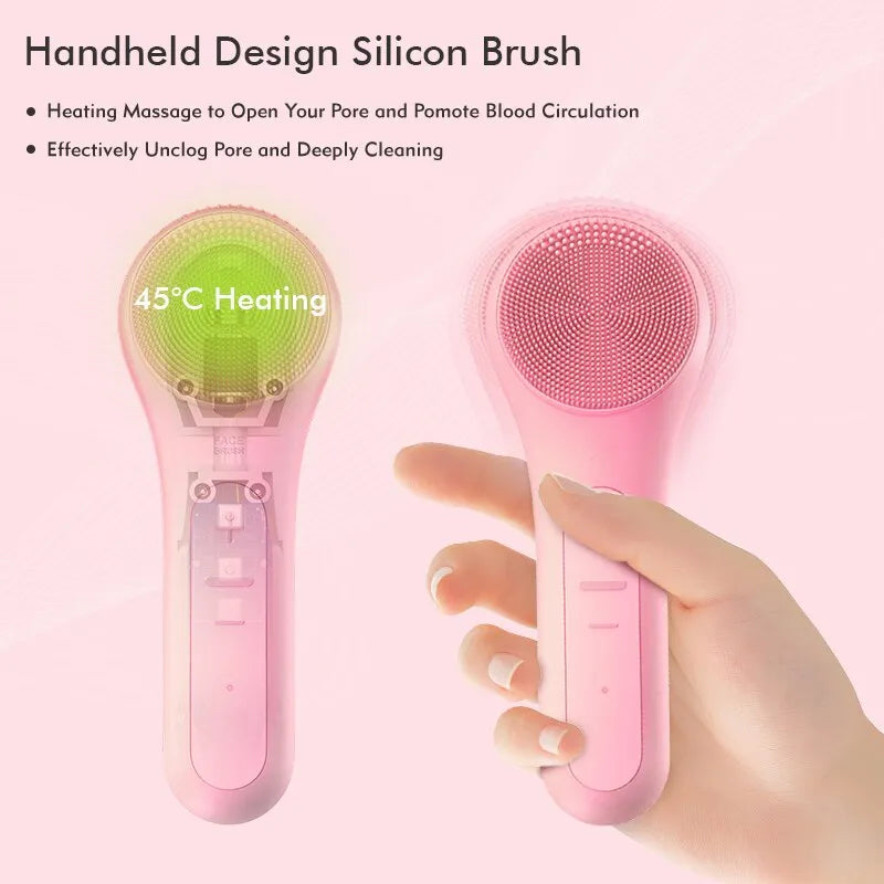 Sonic Facial  Deep Cleaning Brush Waterproof Electric