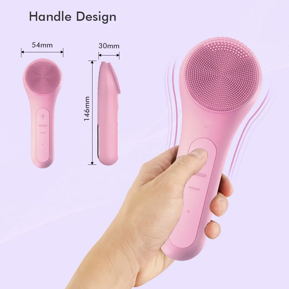 Sonic Facial  Deep Cleaning Brush Waterproof Electric