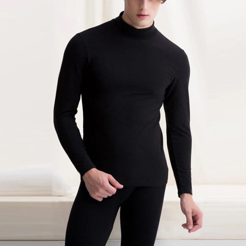 Classic Men's Thermal Underwear Set Long Johns