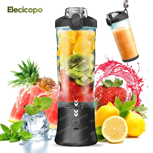 Elecicopo 240W Portable Mini shakes/smoothie blender usb rechargeable