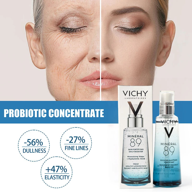 Vichy Mineral 89 Hyaluronic Acid Facial Essence Moisturizing Serum.