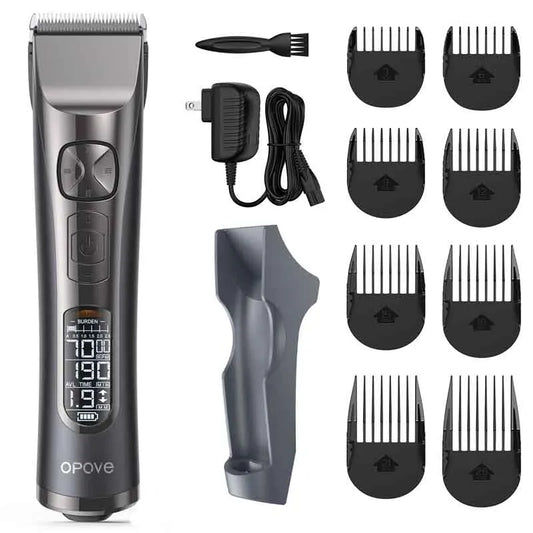 Professional Hair Clipper for Men  250 Min Runtime Attachments