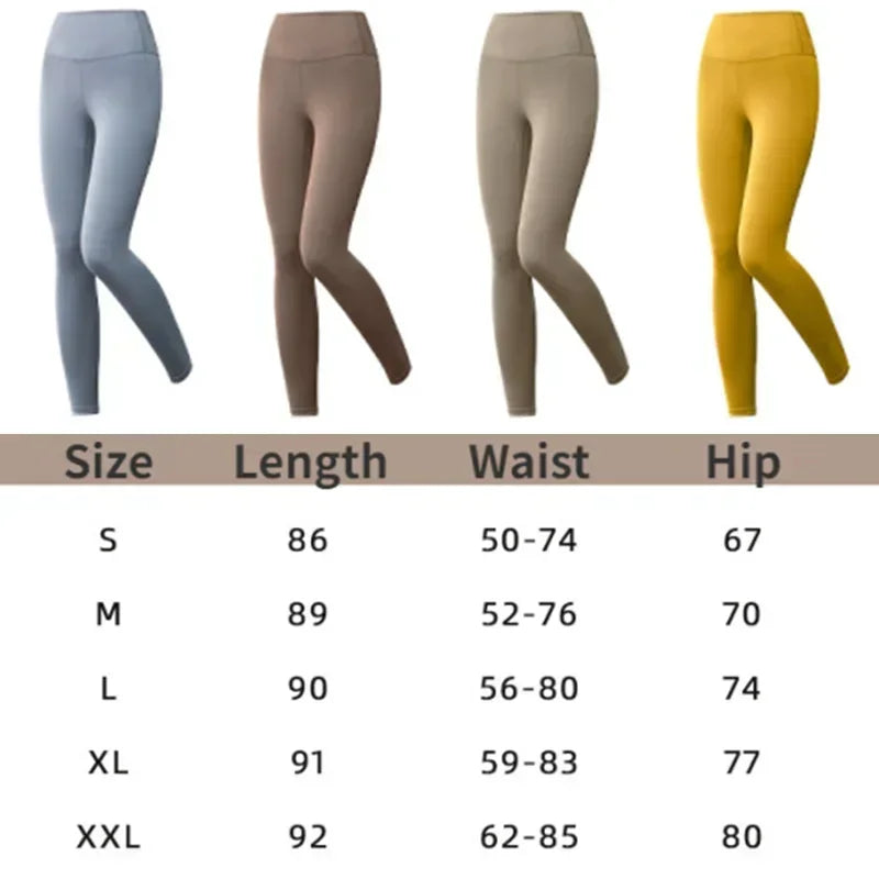 Fitness Running Yoga High Waist Slim Long Pants