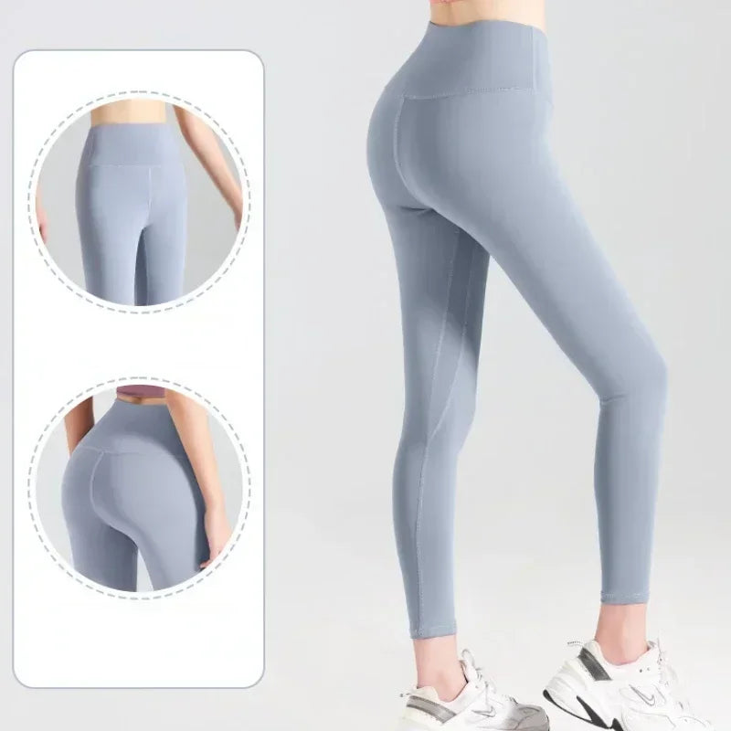 Fitness Running Yoga High Waist Slim Long Pants