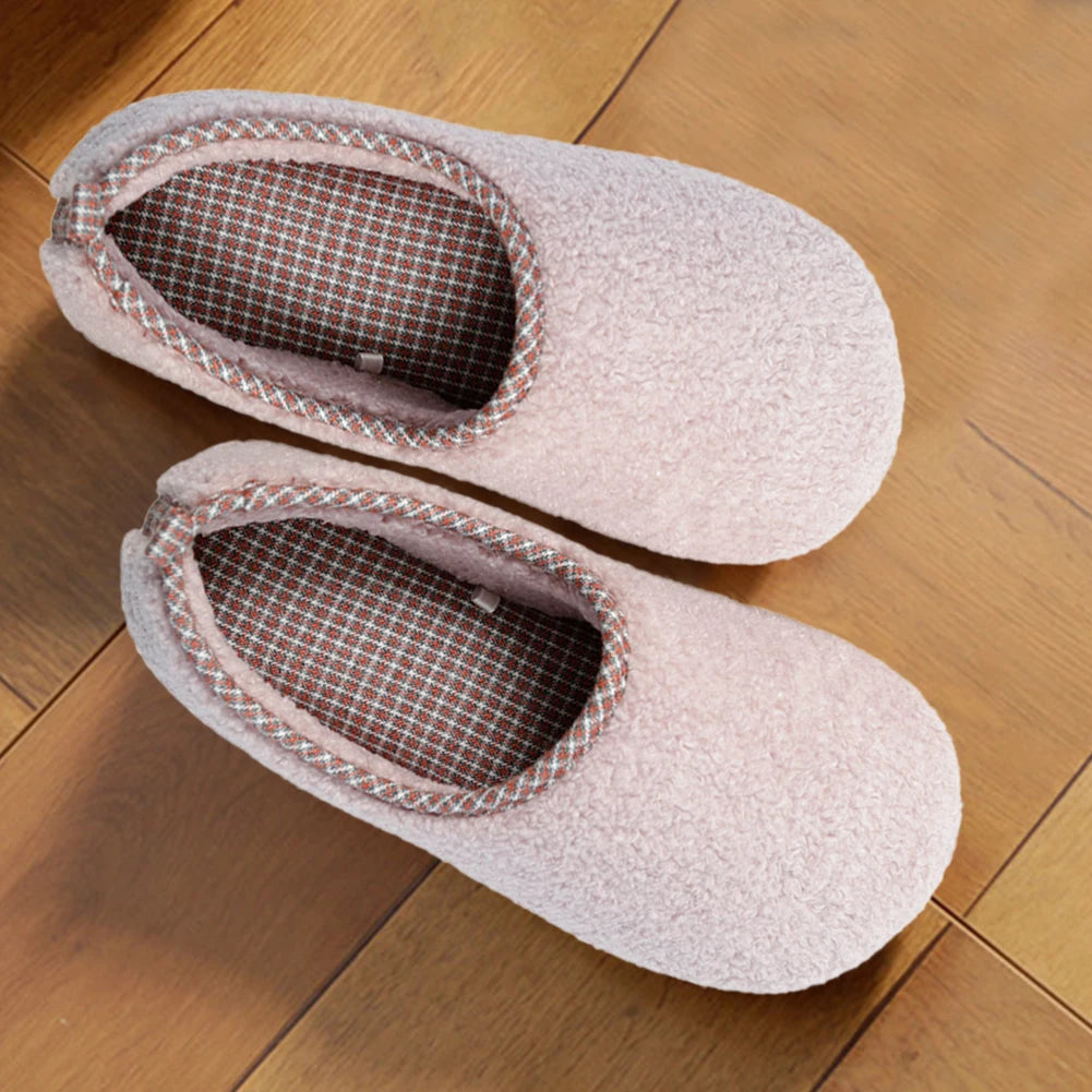 Women Slippers Anti-Slip Cotton Warm Soft Home Slippers