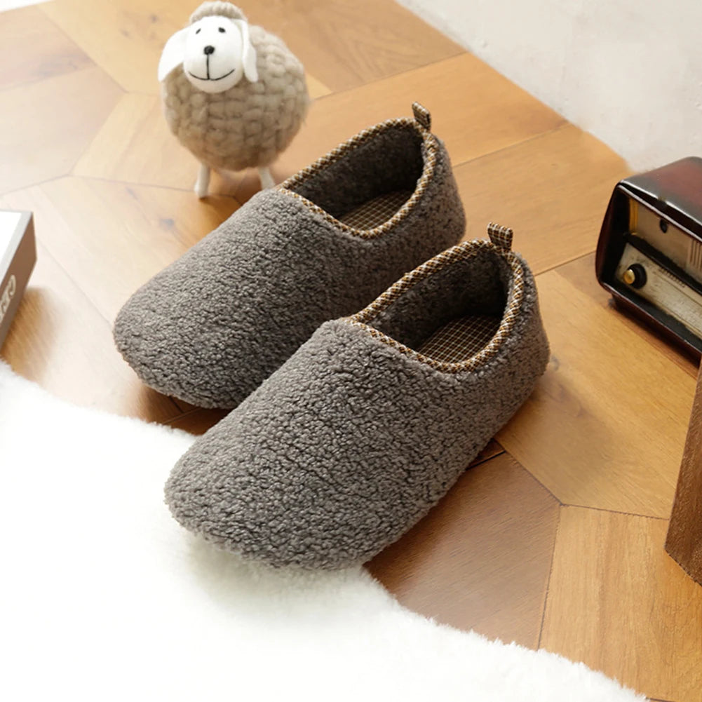 Women Slippers Anti-Slip Cotton Warm Soft Home Slippers