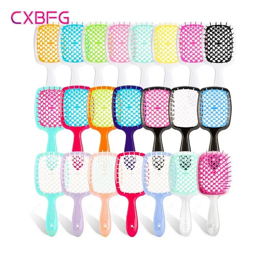 Detangling Brush Wet Curly  Hair Styling Tools