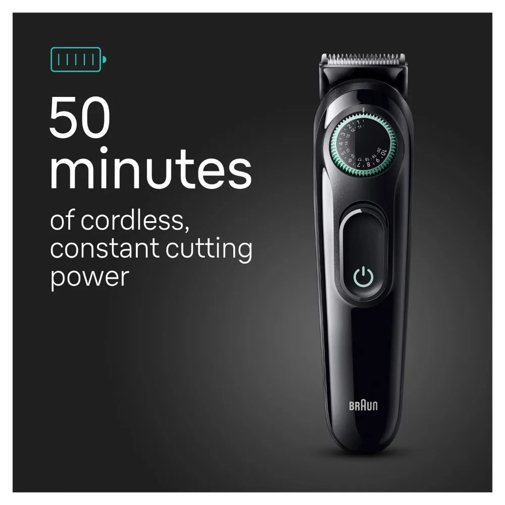 7-In-1 Men Electric Grooming Kit with Beard Trimmer